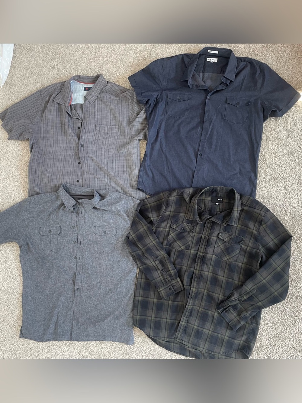Like New, 4-Men’s XXL Button Downs